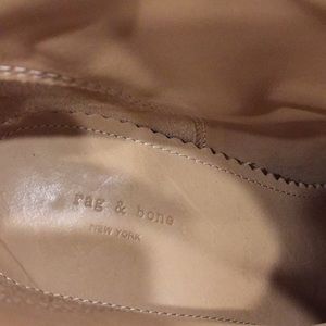 Rag and Bone Taupe Suede Booties